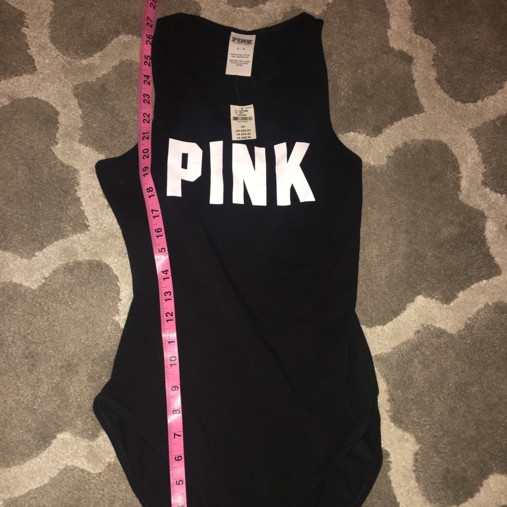 Pink Victoria secret bodysuit